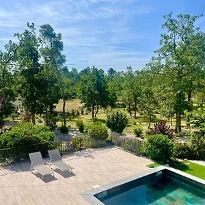 Villa Superbe La Grande Bastide Avec Piscine, Jardin, Climatisation Et Salle De Sport